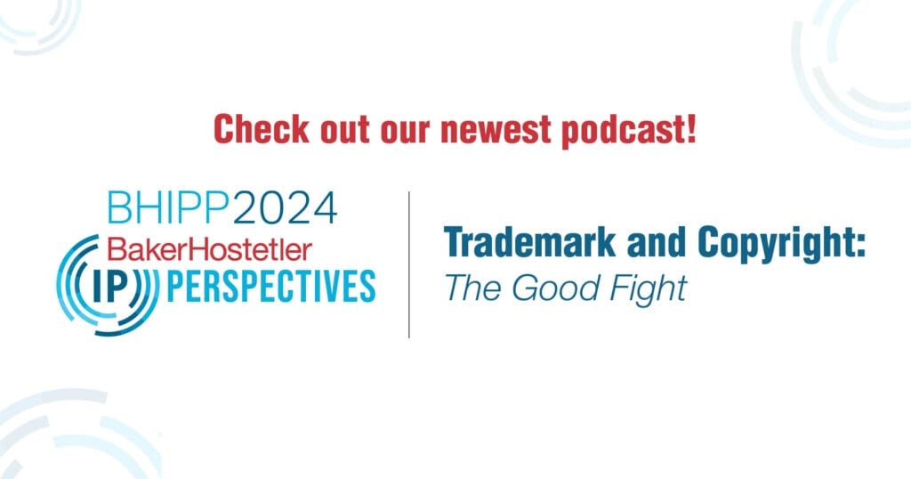 Trademark and Copyright: The Good Fight