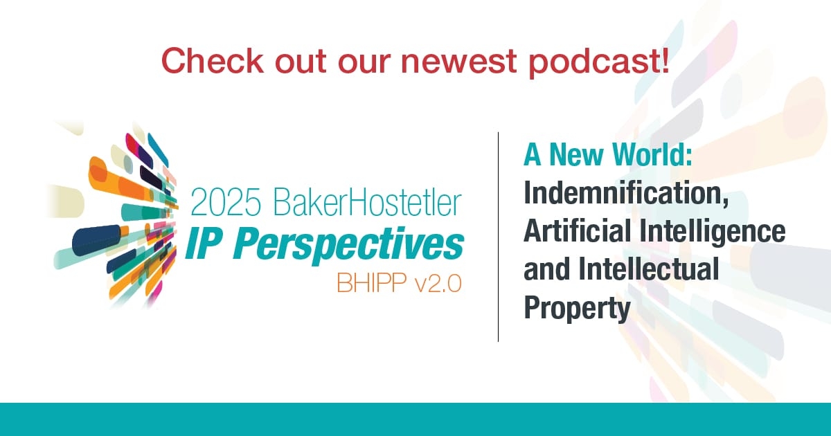 A New World: Indemnification, Artificial Intelligence and Intellectual Property