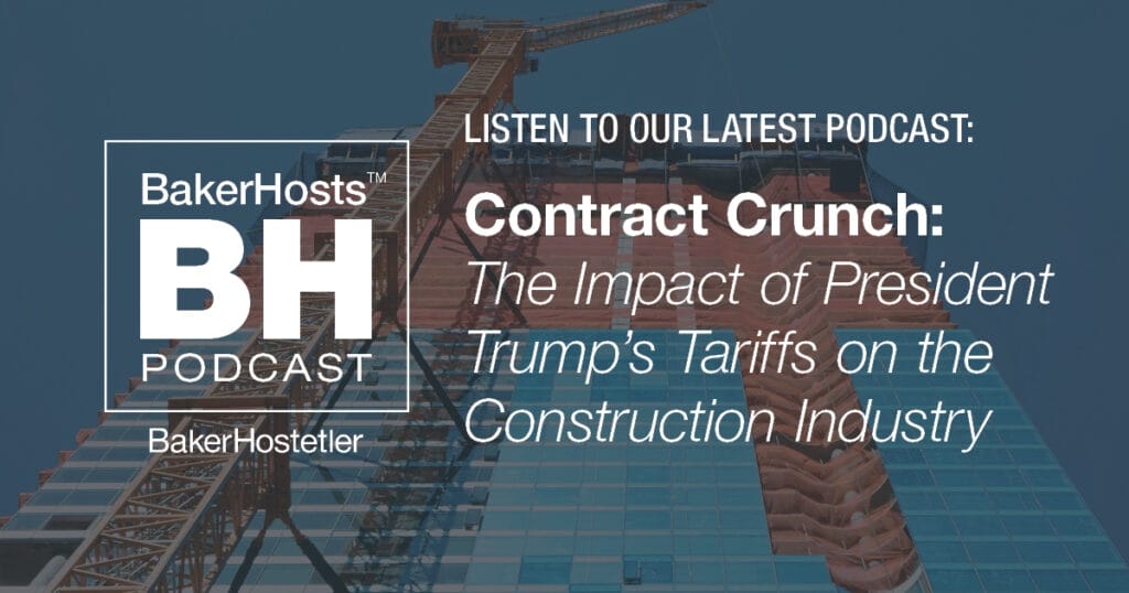 Contract Crunch: The Impact of President Trump’s Tariffs on the Construction Industry