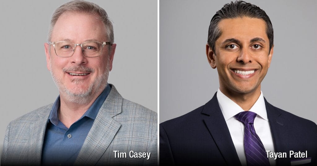 Timothy Casey, Tayan Patel Named to IAM Strategy 300 2025 Guide