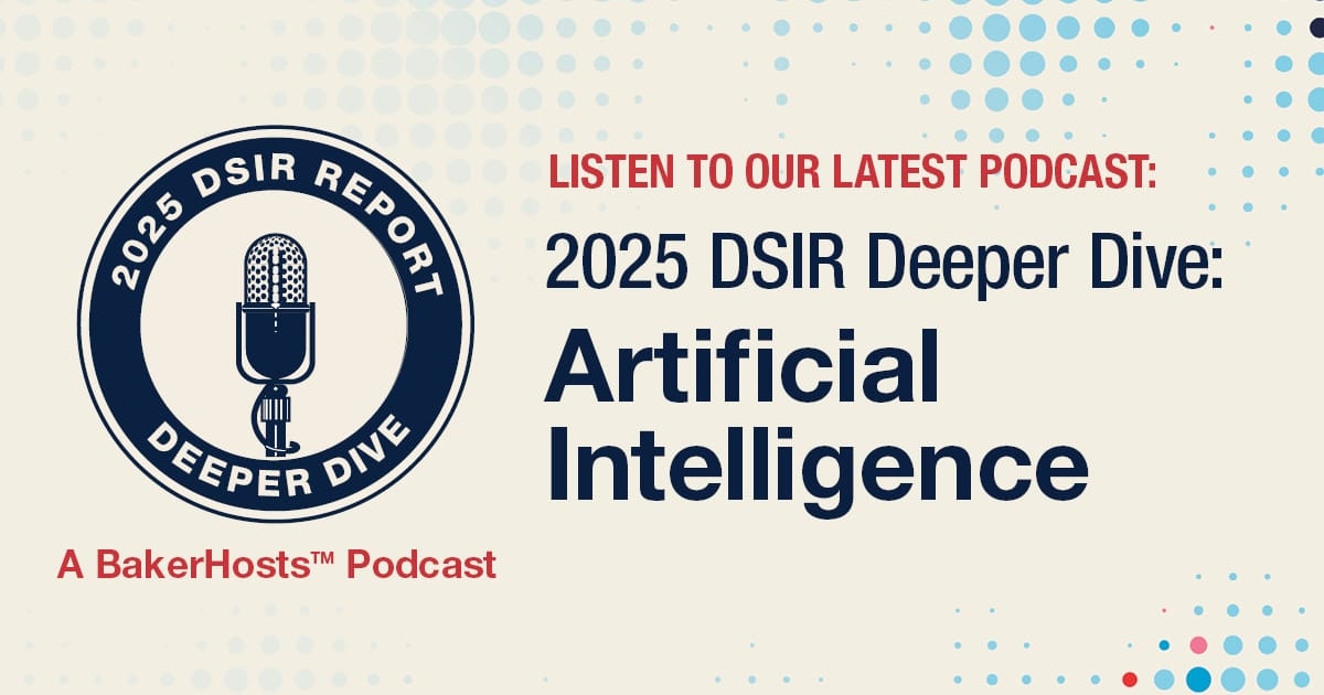 2025 DSIR Deeper Dive: Artificial Intelligence
