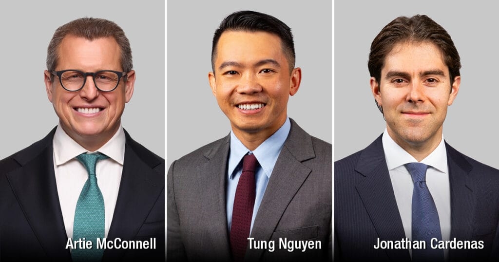 Artie McConnell, Jonathan Cardenas, Tung Nguyen Sit on Panel at Quantum Law National Institute