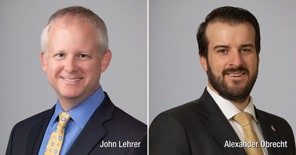 John Lehrer, Alexander Obrecht Present at 8th Annual University of Houston Law Center Denney L. Wright International Energy Tax Conference and the 26th Annual Houston Business and Tax Law Journal Symposium