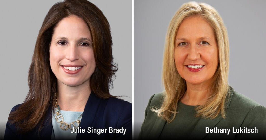 Julie Singer Brady, Bethany Lukitsch Comment on Pricing Schemes in <em>Law.com</em> Article