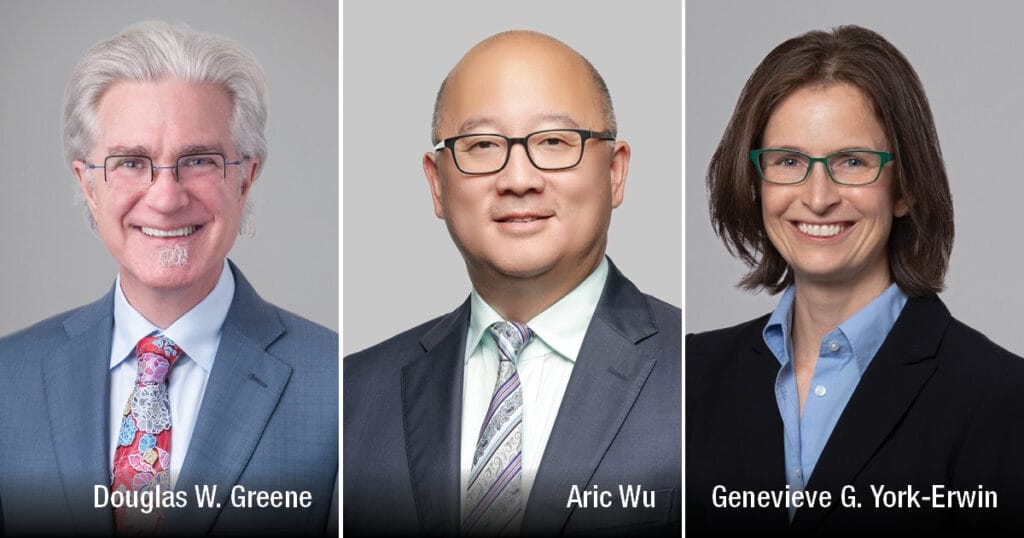 Douglas Greene, Genevieve York-Erwin, Aric Wu Participate on Lockton Life Sciences Webinar