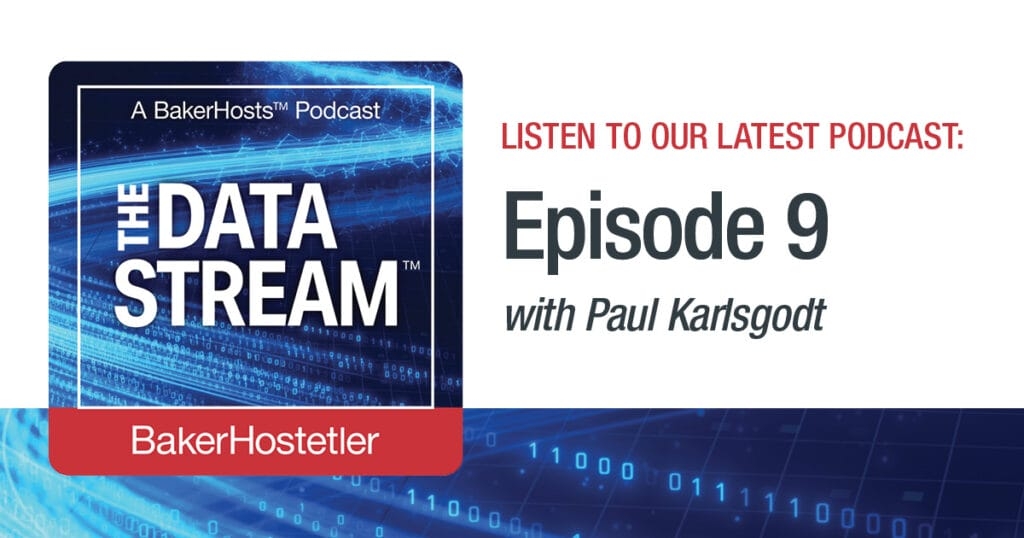 The Data Stream – Episode 9 with Paul Karlsgodt