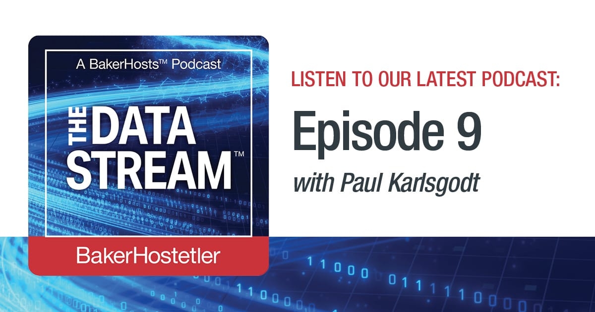 The Data Stream – Episode 9 with Paul Karlsgodt