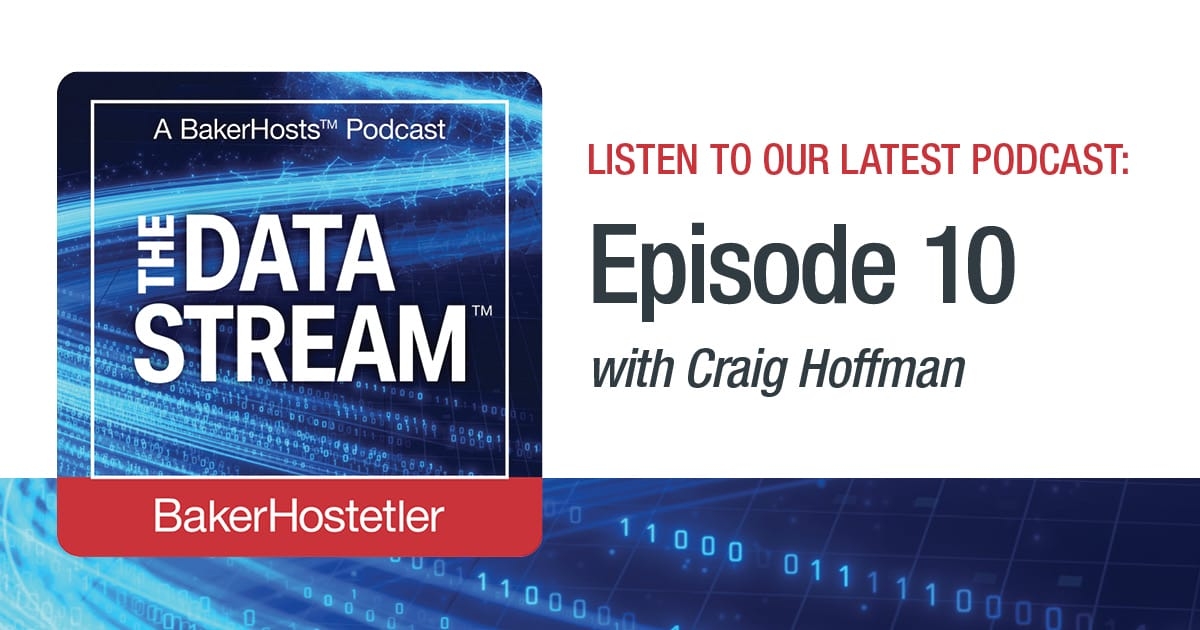 The Data Stream – Episode 10 with Craig Hoffman
