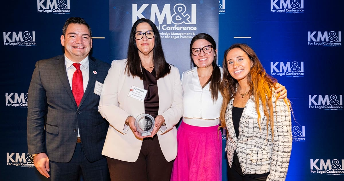 BakerHostetler Practice Intelligence Center Wins KM&I LexPrize Innovation Award