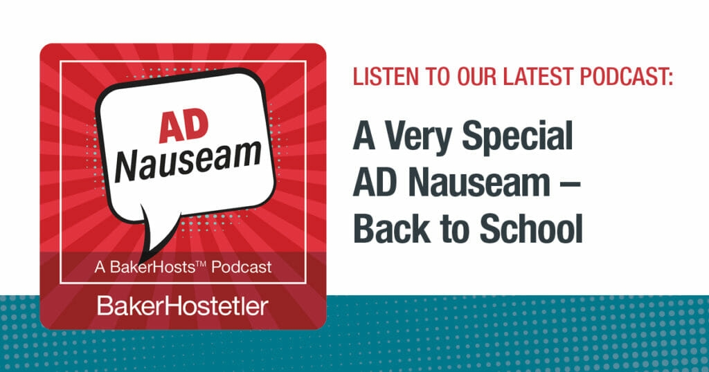 AD Nauseam: A Very Special AD Nauseam – Back to School