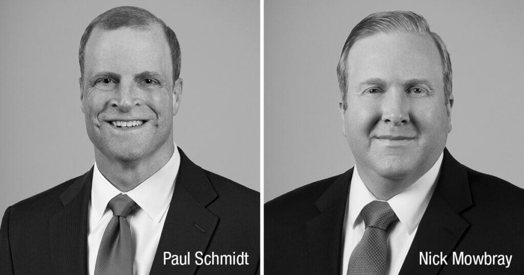 Schmidt and Mowbray speak at Tax Executives Institute conference