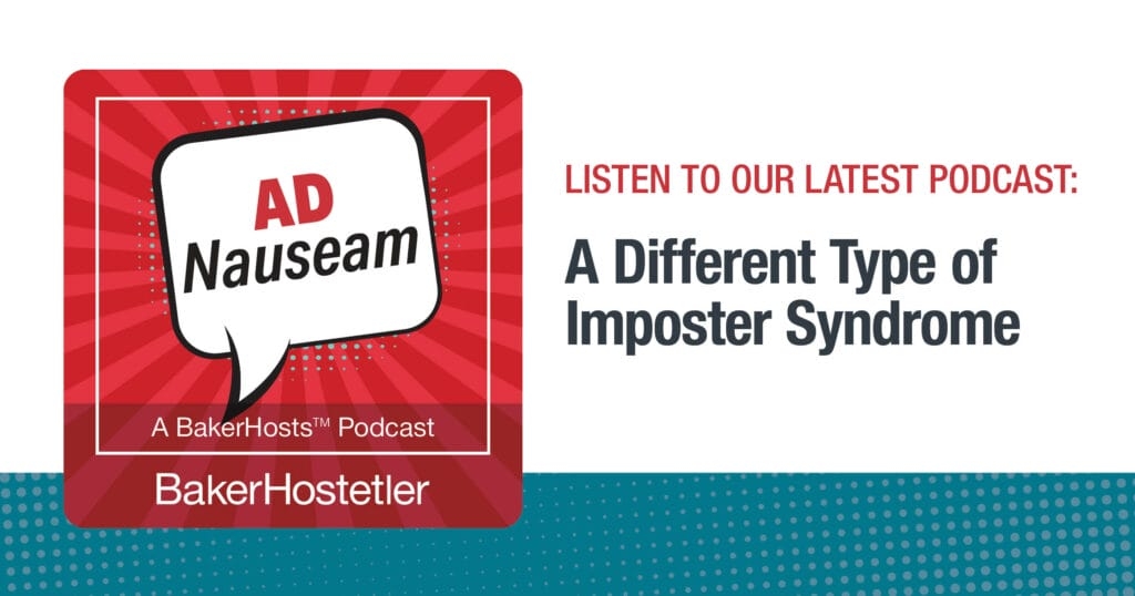 AD Nauseam: A Different Type of Imposter Syndrome