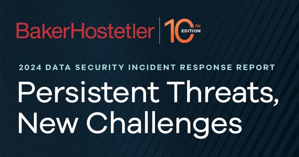Welcome to the 10th edition of our annual Data Security Incident Response Report!