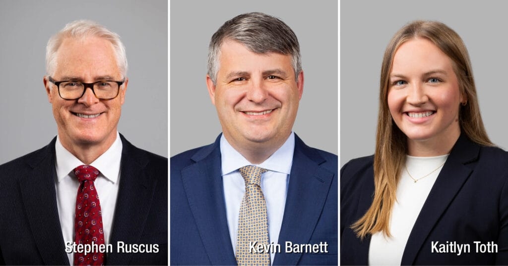 Stephen Ruscus, Kevin Barnett, Kaitlyn Toth Contribute Chapter to Public Procurement 2024