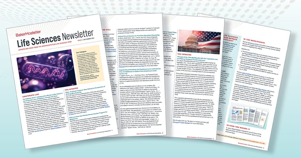 Life Sciences Newsletter – Issue No. 3