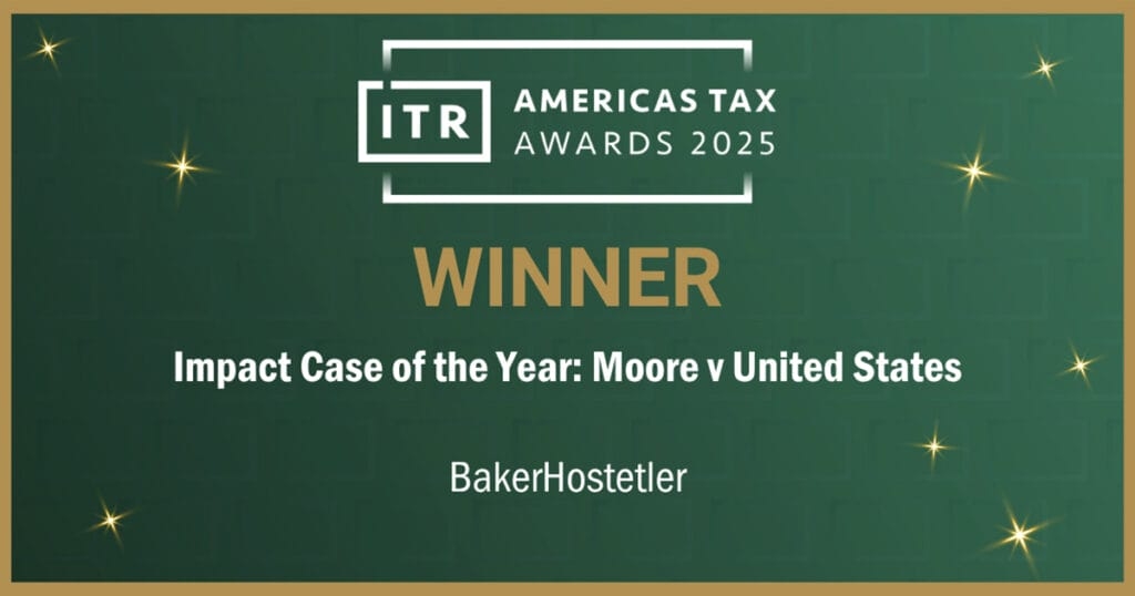 BakerHostetler Wins Impact Case of the Year at ITR Americas Awards
