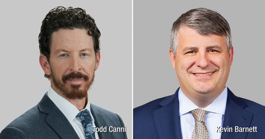 Todd Canni, Kevin Barnett Present Risk Mitigation and Company Ethics Programs