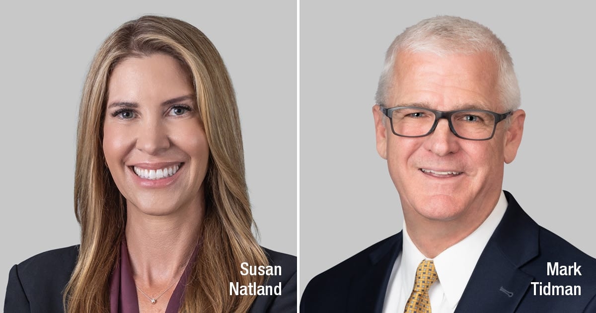Susan Natland, Mark Tidman Achieve Ranking in <em>Lexology Index: IP 2026</em>