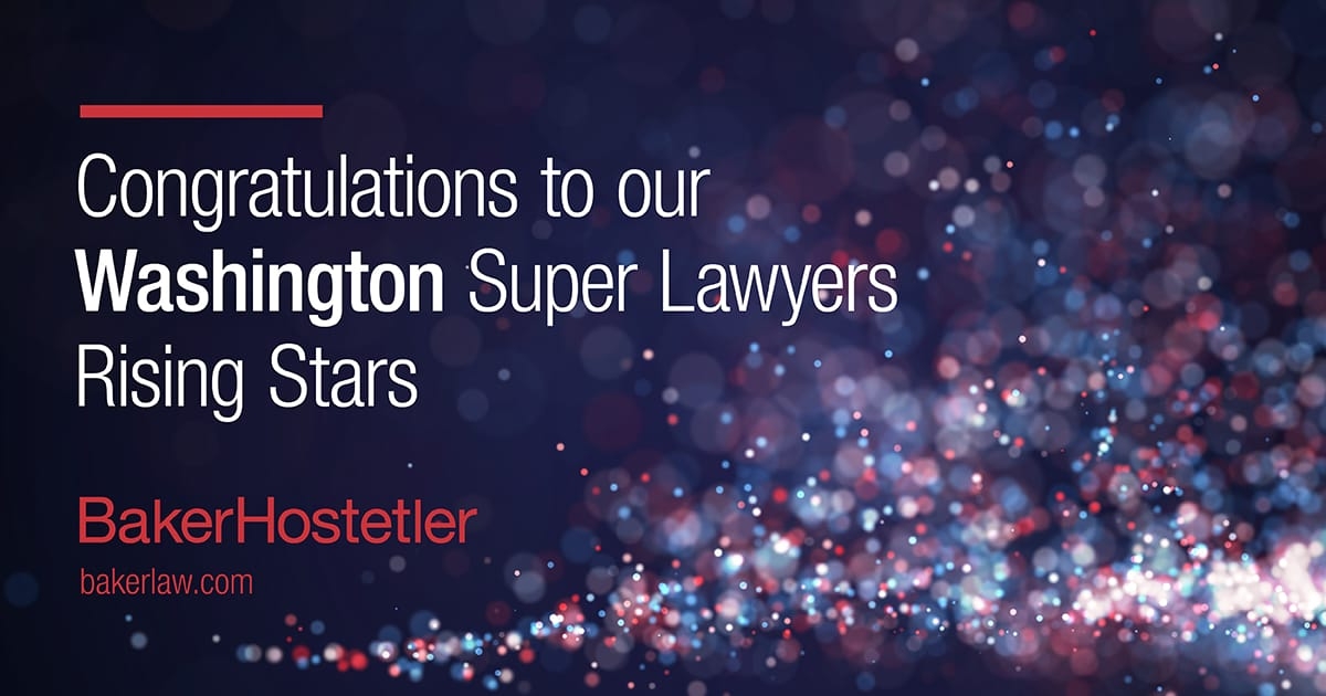 Three Washington Attorneys Selected as 2026 Super Lawyers “Rising Stars”