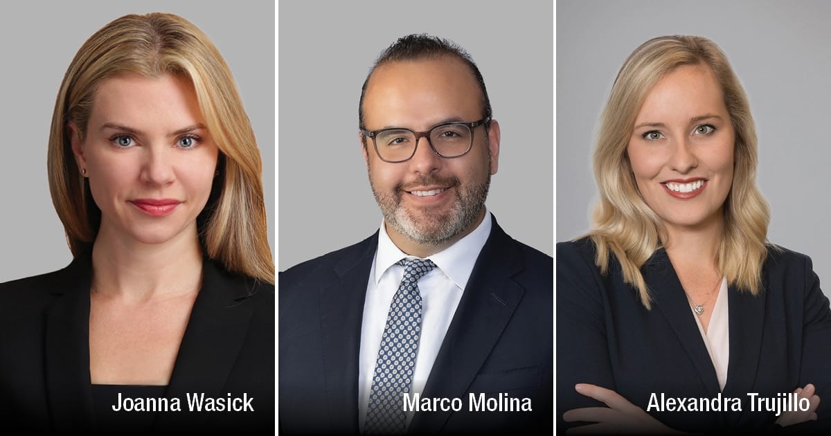 Joanna Wasick, Marco Molina, Alexandra Trujillo Present PLI Webinar on Crypto Asset Disputes